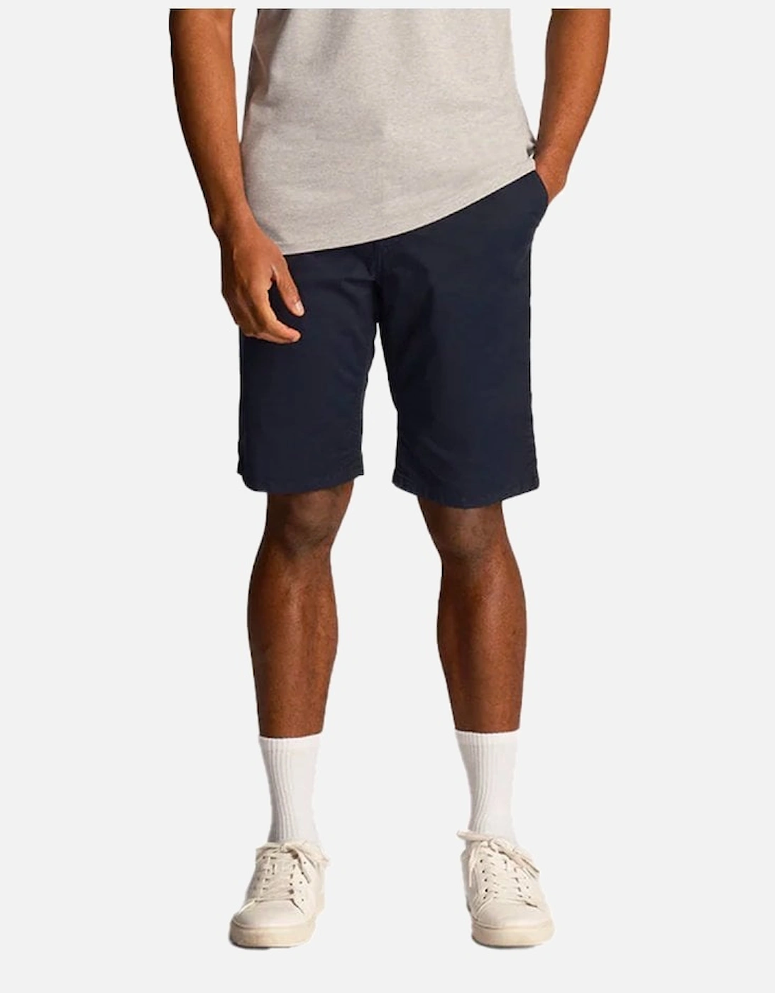 Lyle & Scott Anfield Chino Shorts Dark Navy, 4 of 3