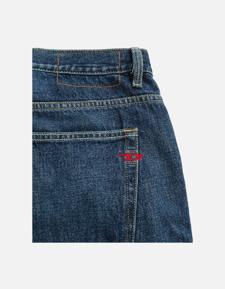 Mens D-Viker Straight Leg Regular Fit Jean Dark Blue 09C03