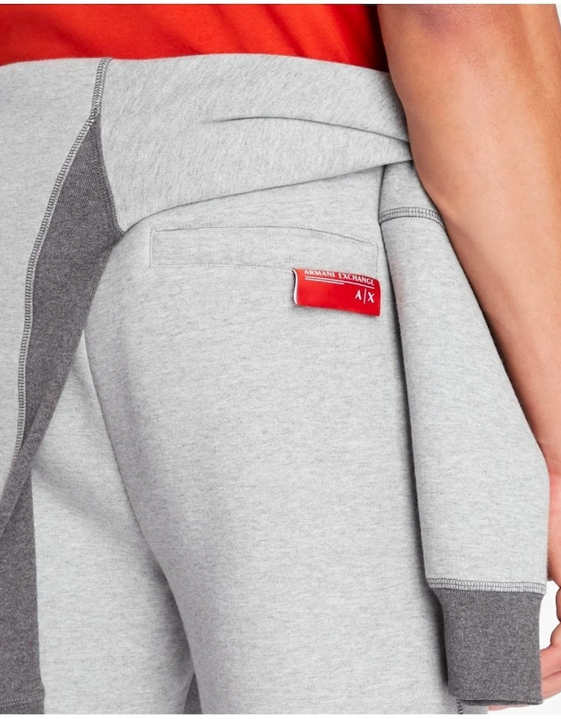 Jersey Track Pants Grey Melange