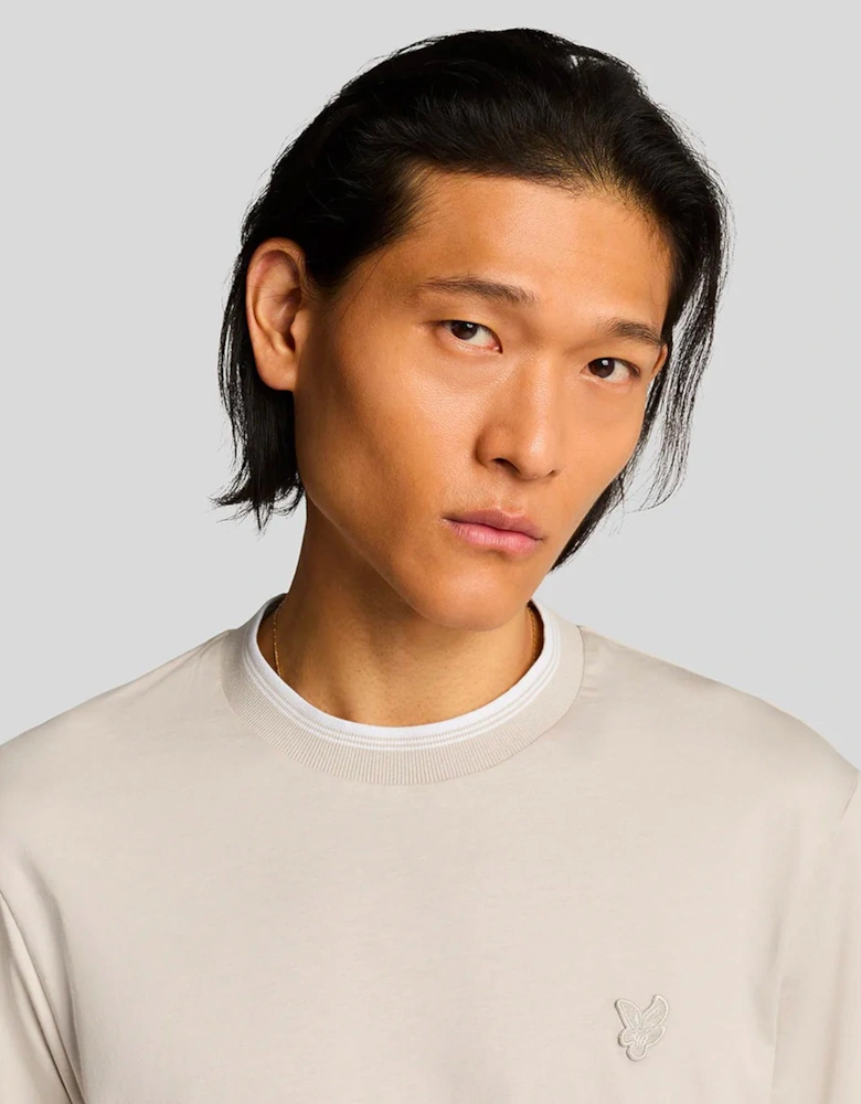 Lyle & Scott Tipped Superfine T Shirt Cove