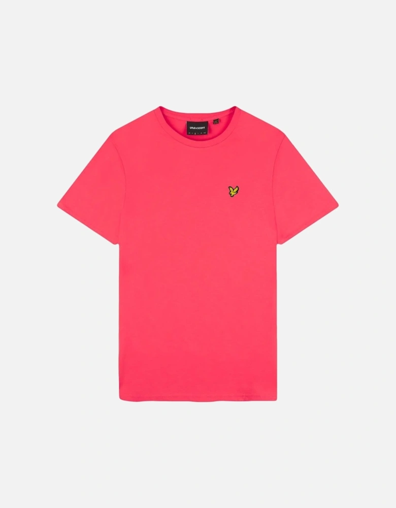 Lyle & Scott Crew Neck T Shirt Electric Pink