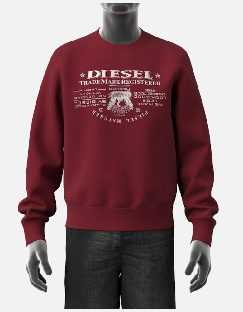 S-Ginn L2 Sweatshirt Burgundy