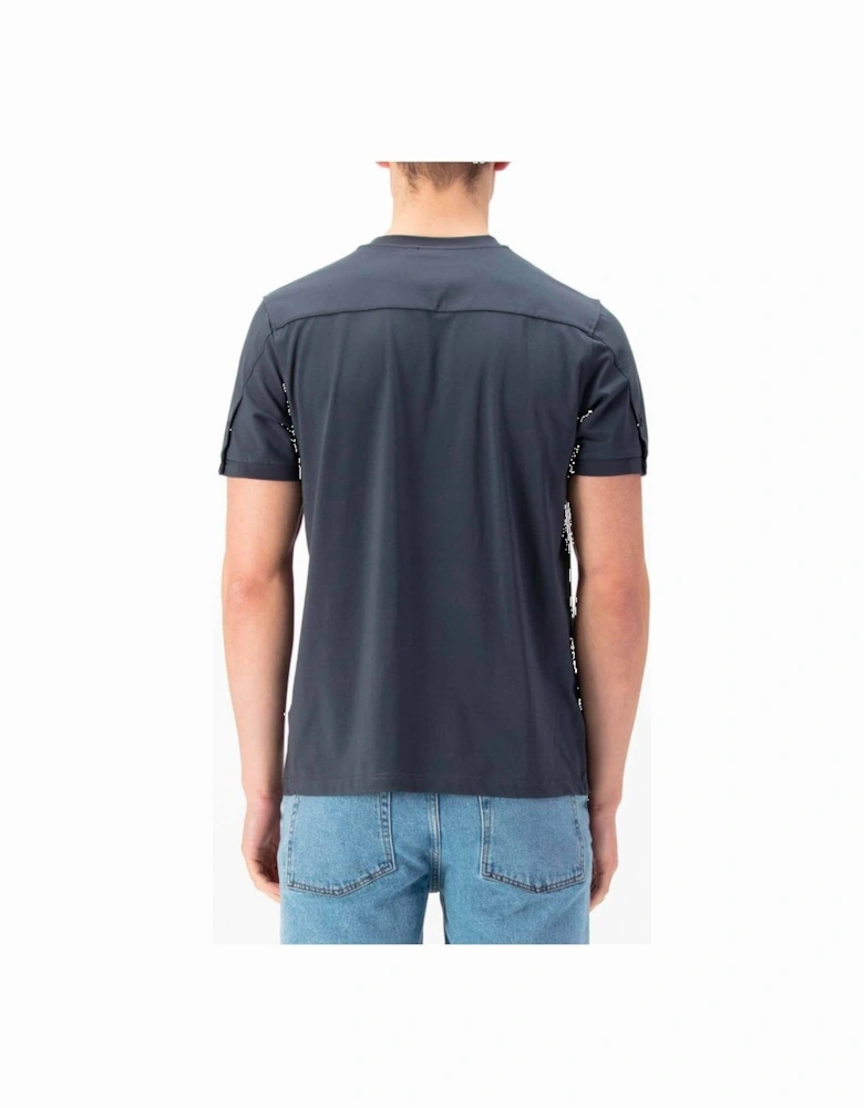 Shanghai Jersey Crew Reg Fit T Shirt Porpoise