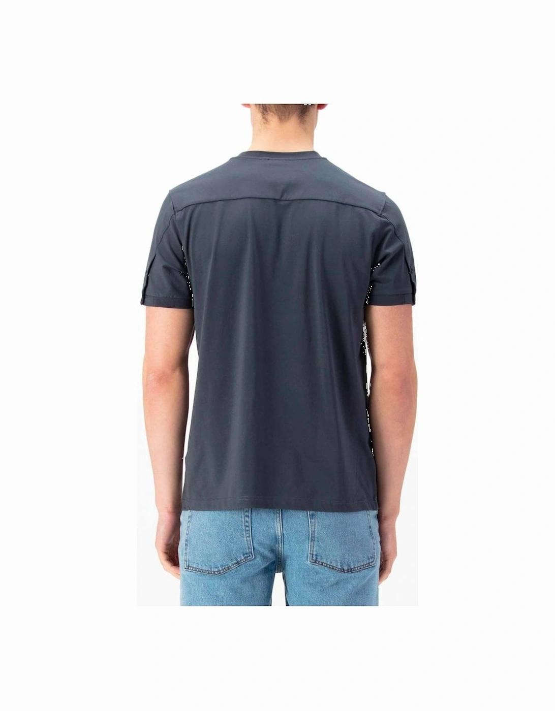 Shanghai Jersey Crew Reg Fit T Shirt Porpoise