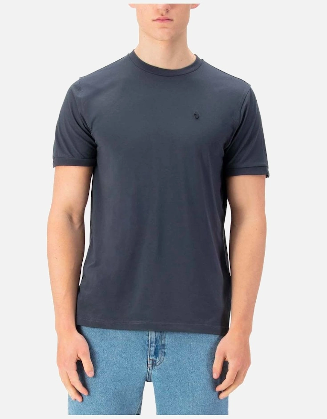 Shanghai Jersey Crew Reg Fit T Shirt Porpoise