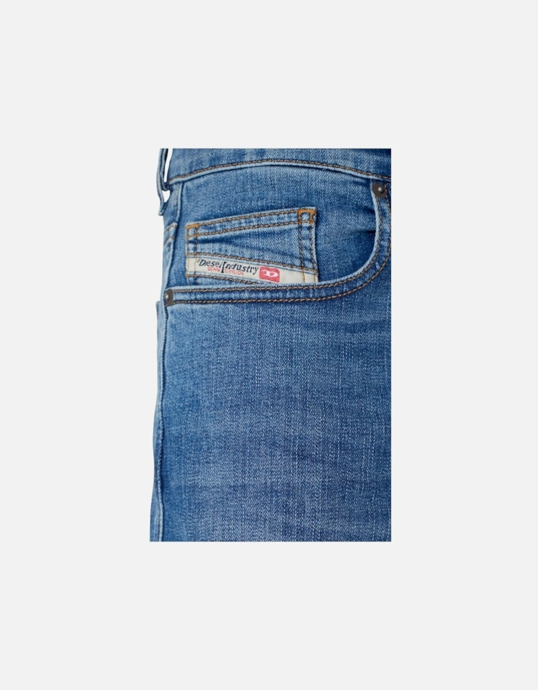 Mens D-viker Straight Leg Regular Fit Medium Blue 09d47