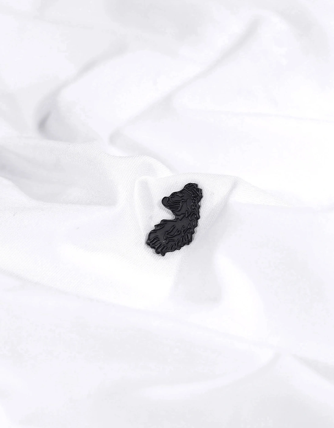 Luke Shanghai Jersey Crew Reg Fit T Shirt White