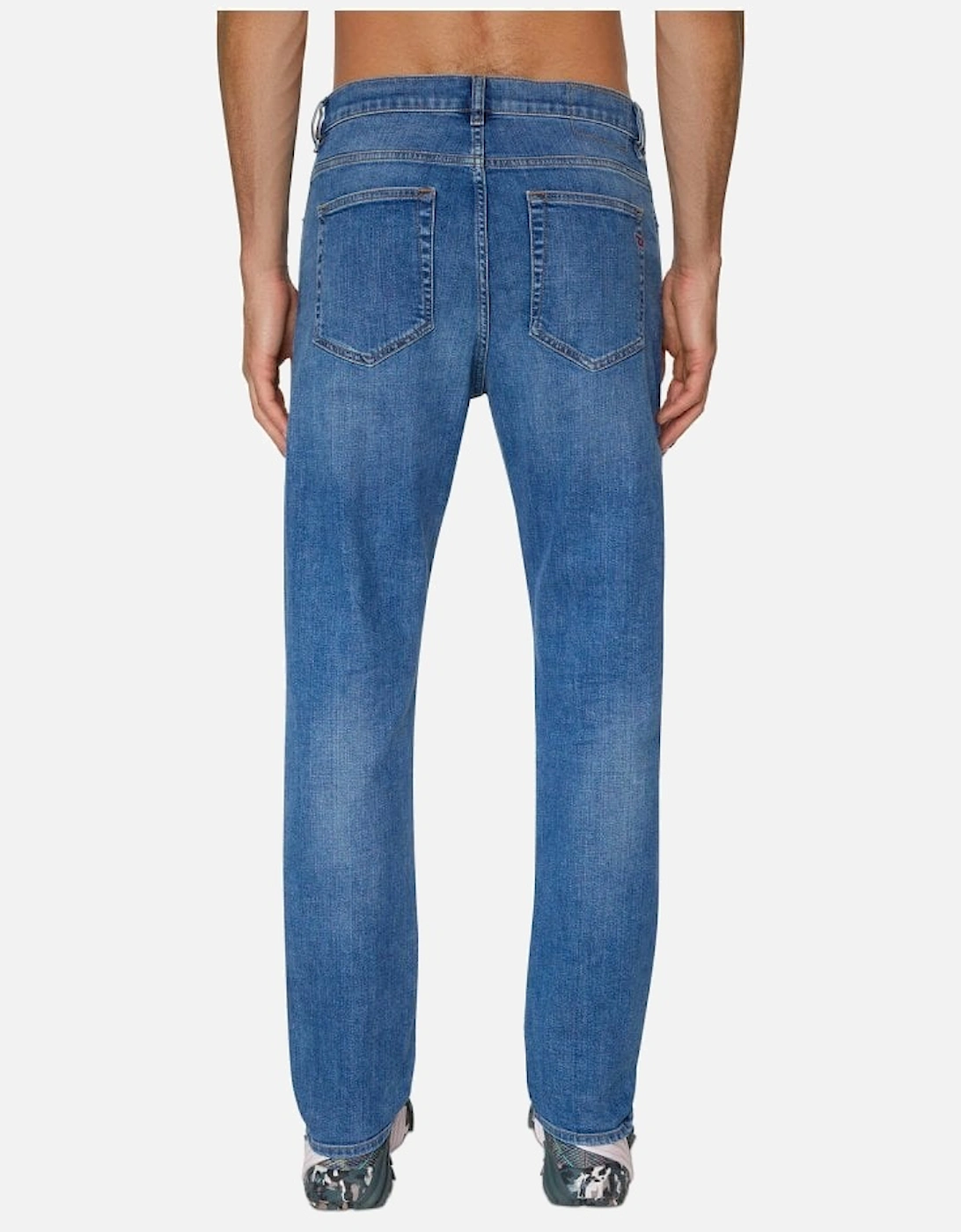 Mens D-viker Straight Leg Regular Fit Medium Blue 09d47