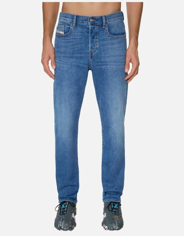 Mens D-viker Straight Leg Regular Fit Medium Blue 09d47