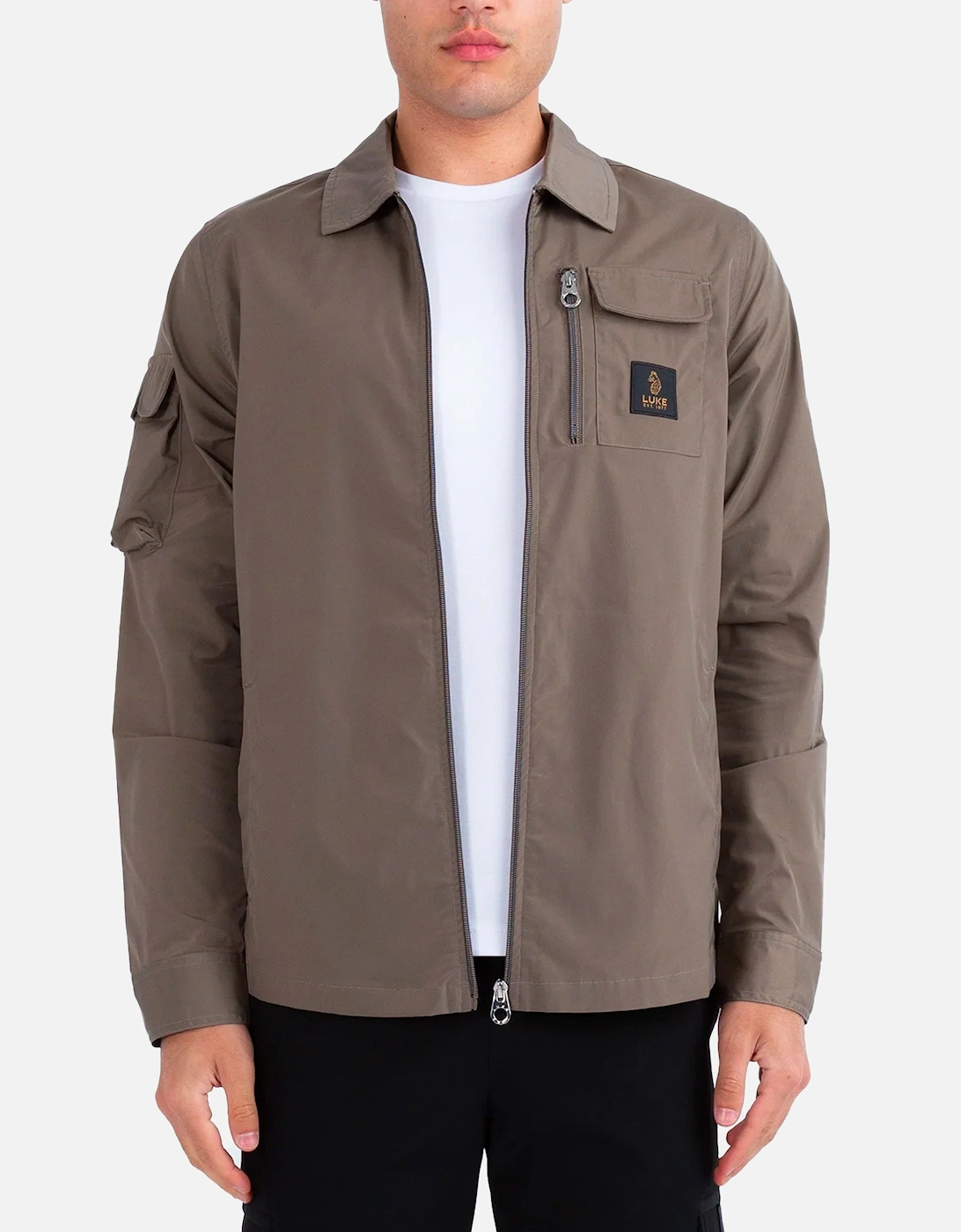 Luke Vietnam Technical Jacket 110gsm Mushroom, 5 of 4