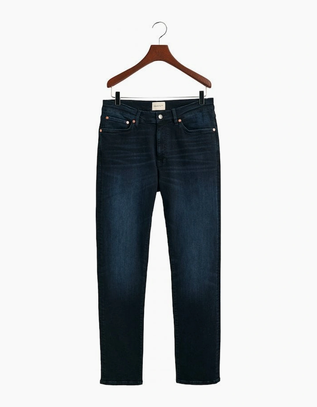 Gant Men's Black Extra Slim Active Recovery Jean Vintage  30/32 30W 32L