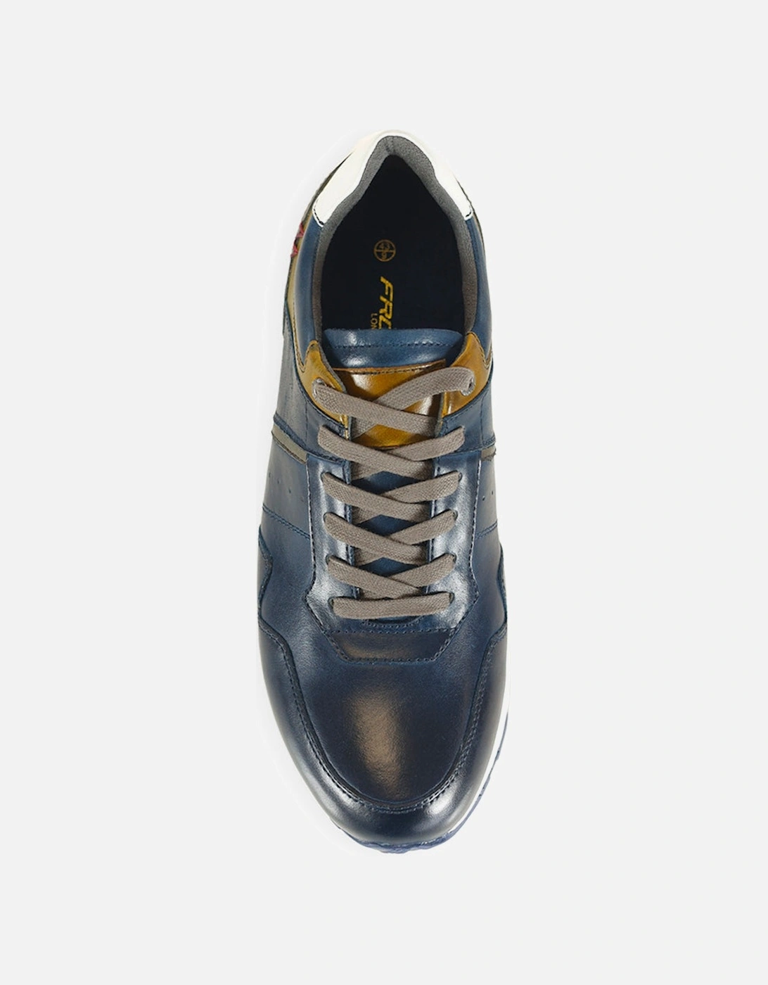 Brescia Leather Sneaker Navy