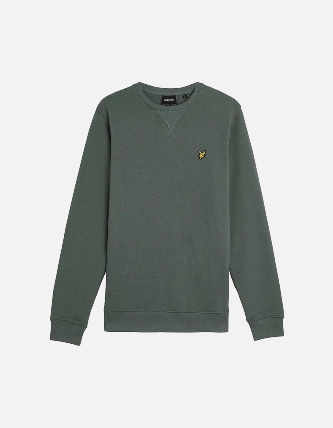 Lyle & Scott Crew Neck Sweatshirt Green Mercurial, 6 of 5
