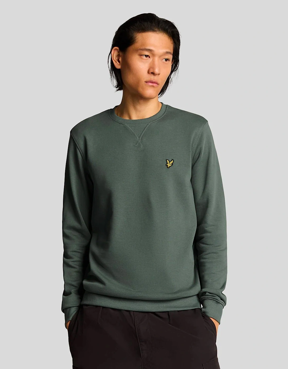 Lyle & Scott Crew Neck Sweatshirt Green Mercurial