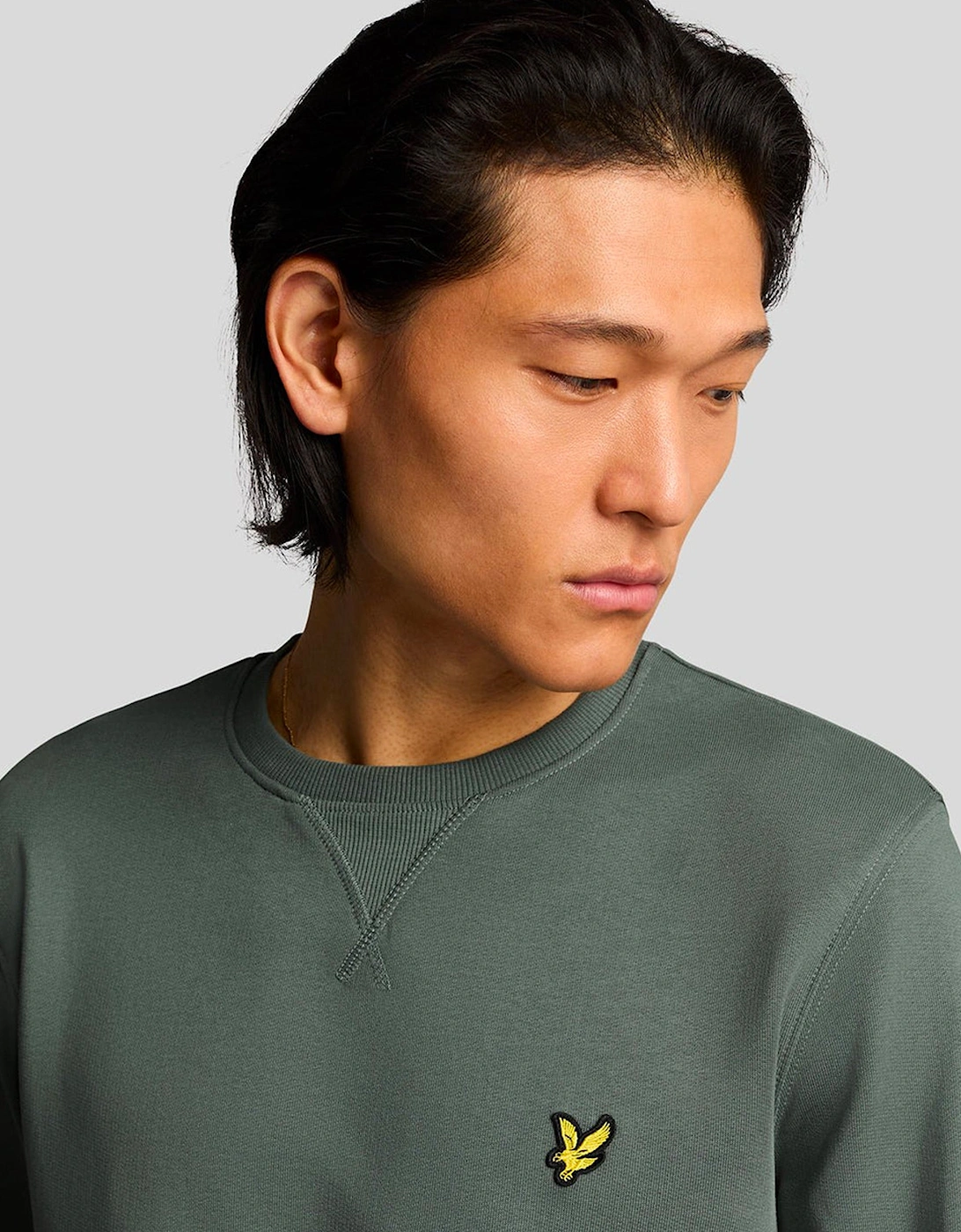 Lyle & Scott Crew Neck Sweatshirt Green Mercurial
