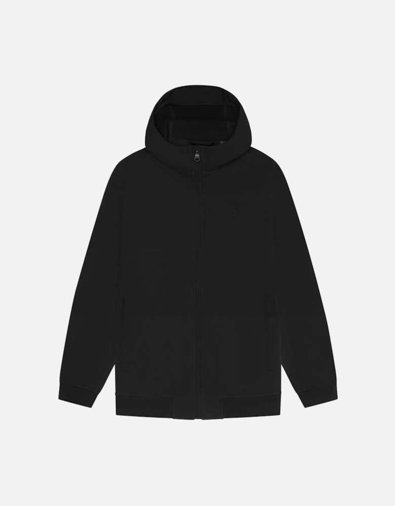 Lyle & Scott Tonal Fleece Black Softshell Jet Black