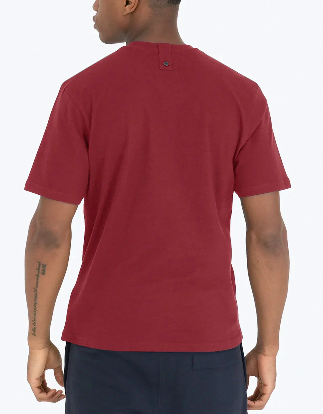 Oasis Brothers T Shirt Dark Red