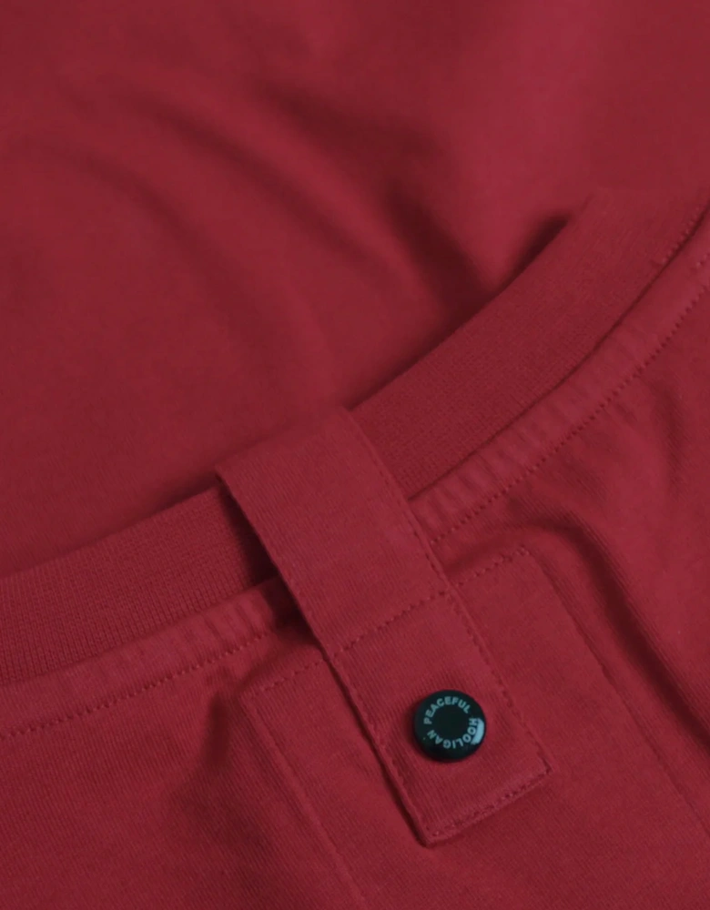 Oasis Brothers T Shirt Dark Red