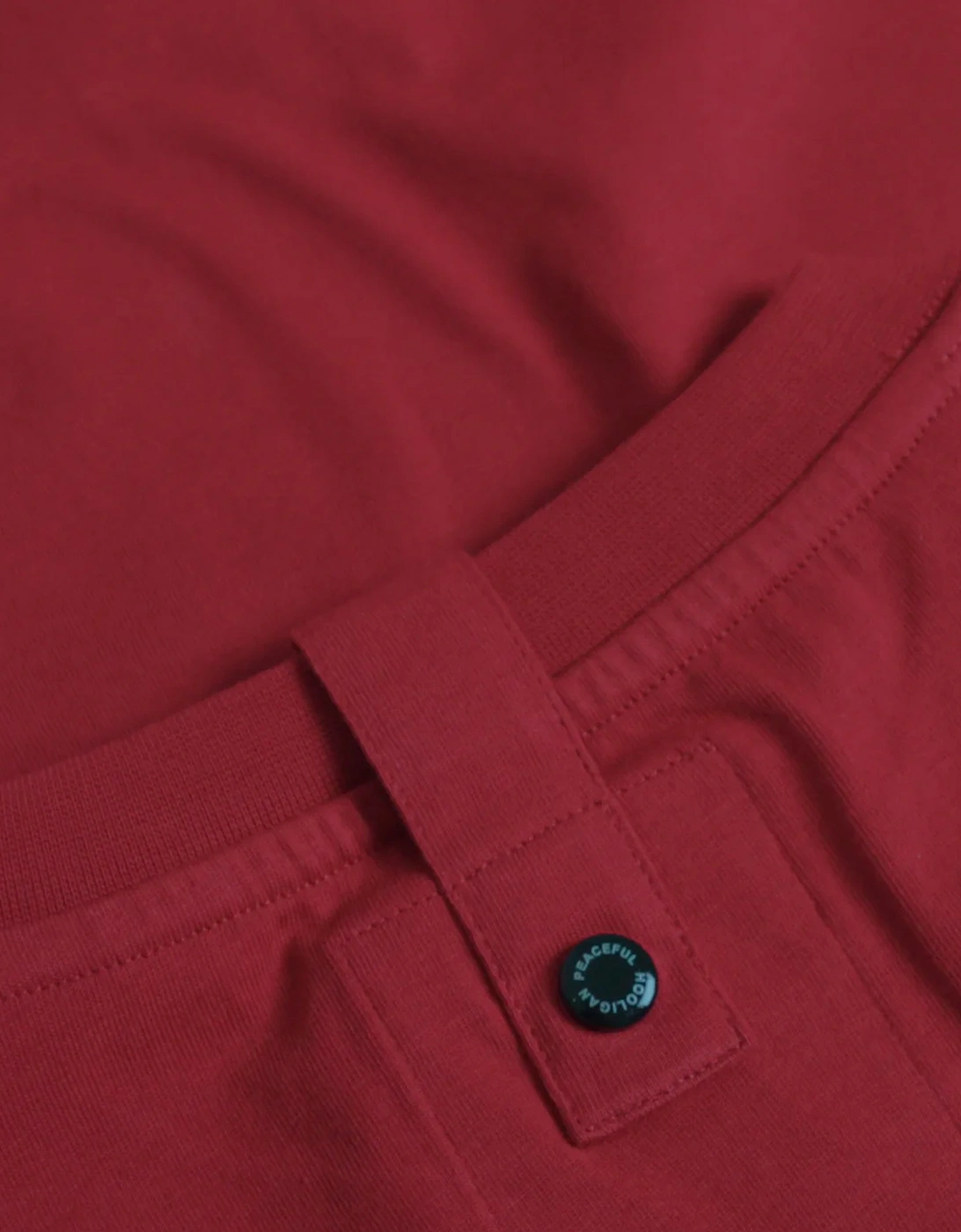 Oasis Brothers T Shirt Dark Red