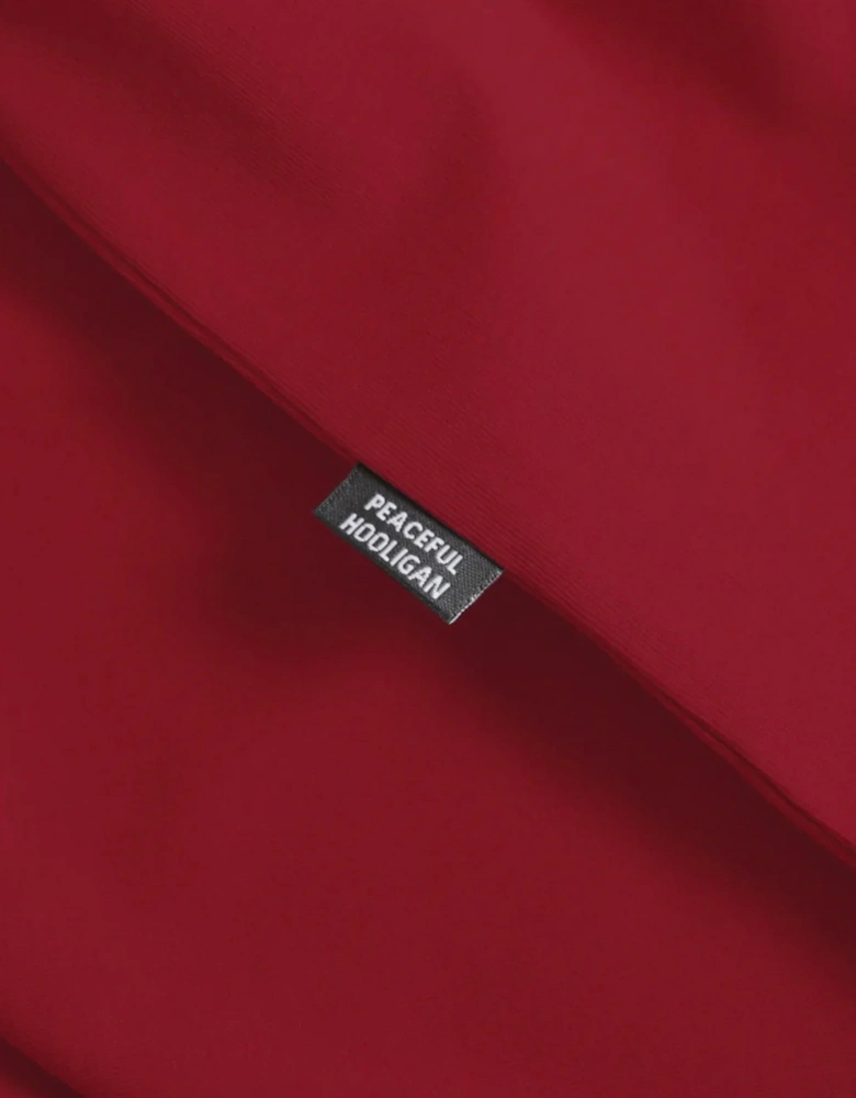 Oasis Brothers T Shirt Dark Red