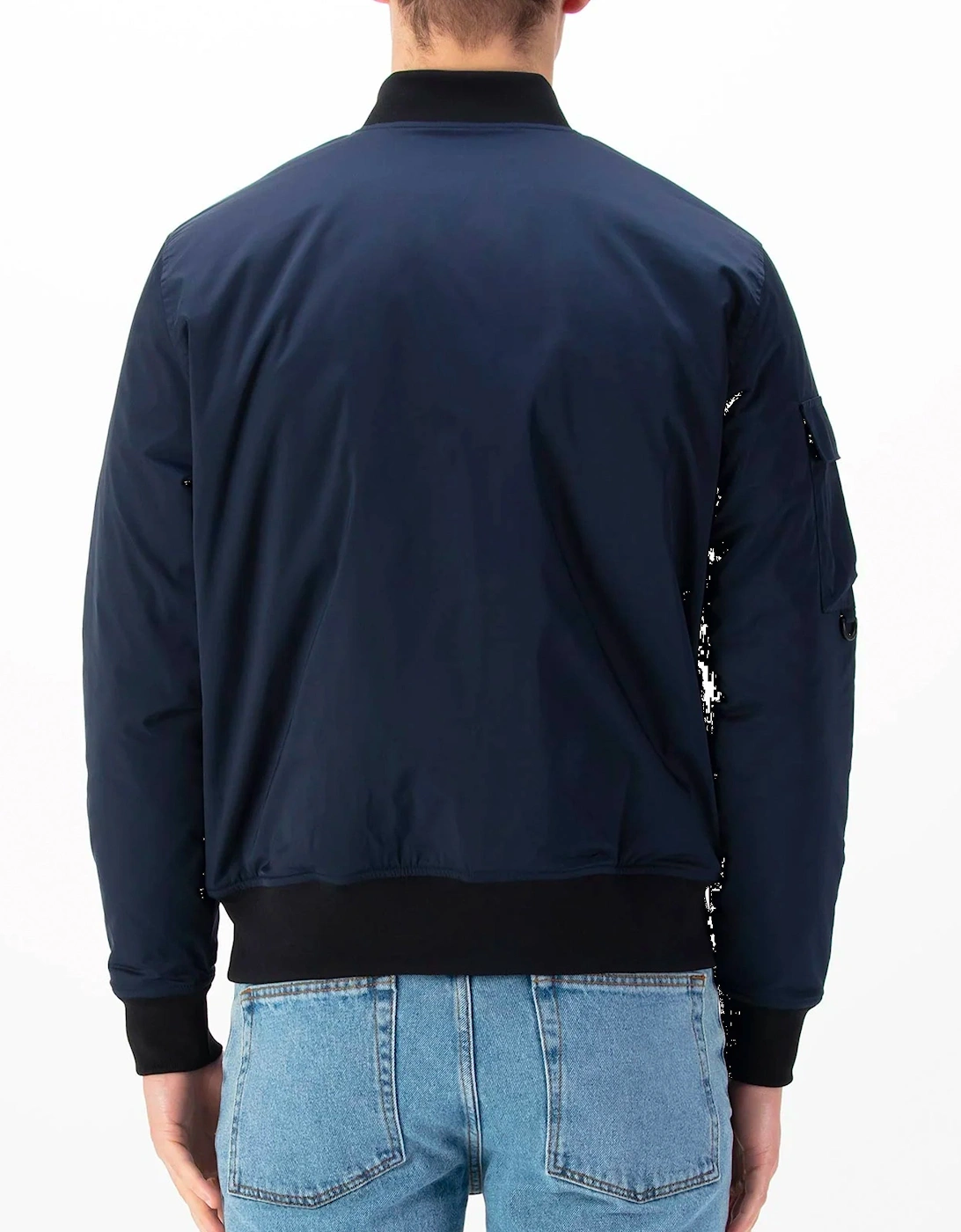 Suzhou Reversible Bomber Jacket Dark Navy