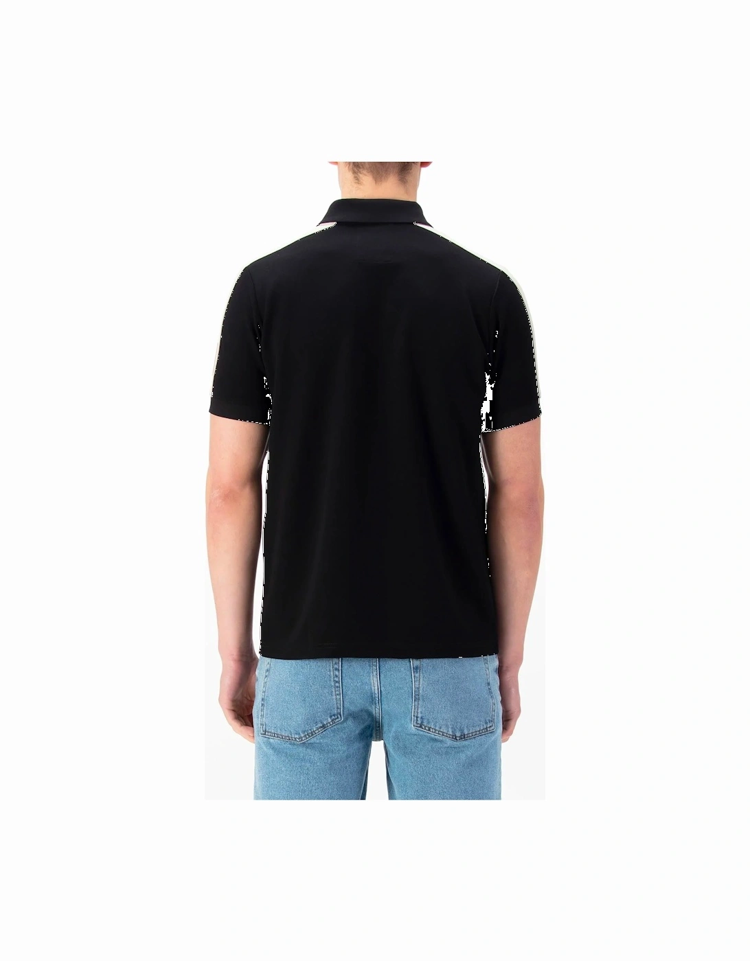 Luke Caltech Tape Detail T Shirt Black