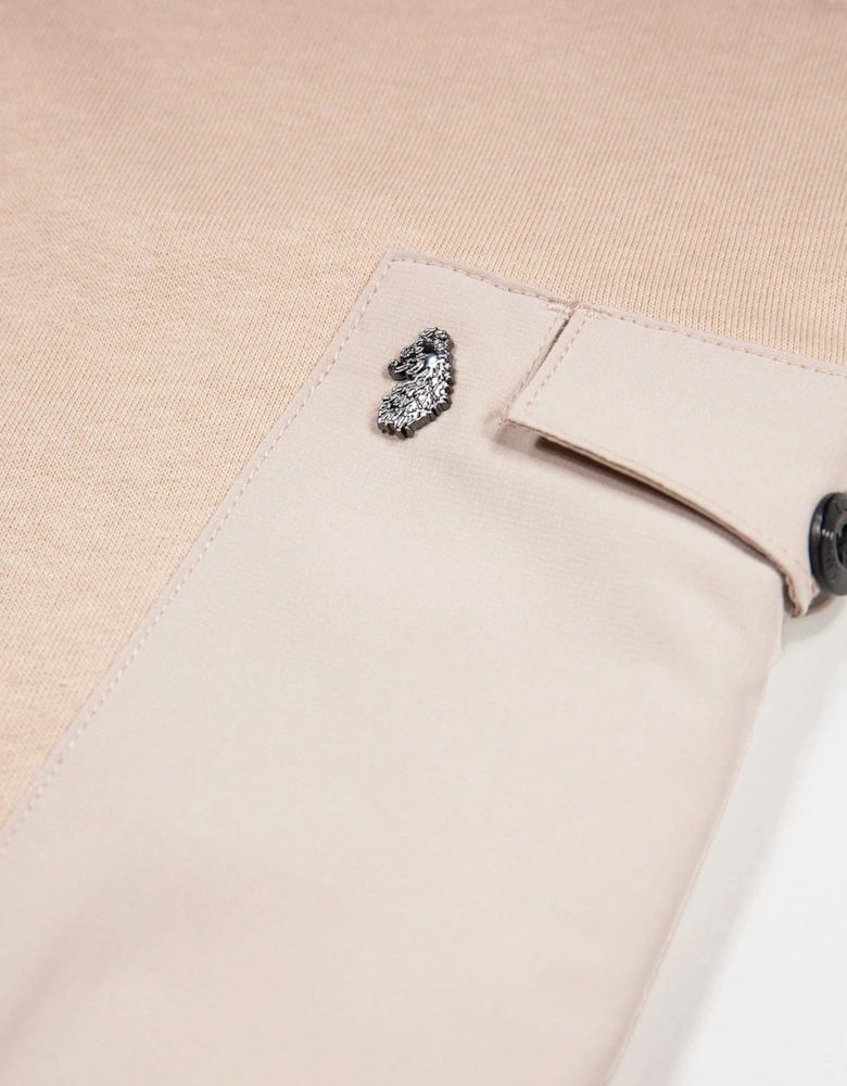 Ealing pocket detail jogger Stone