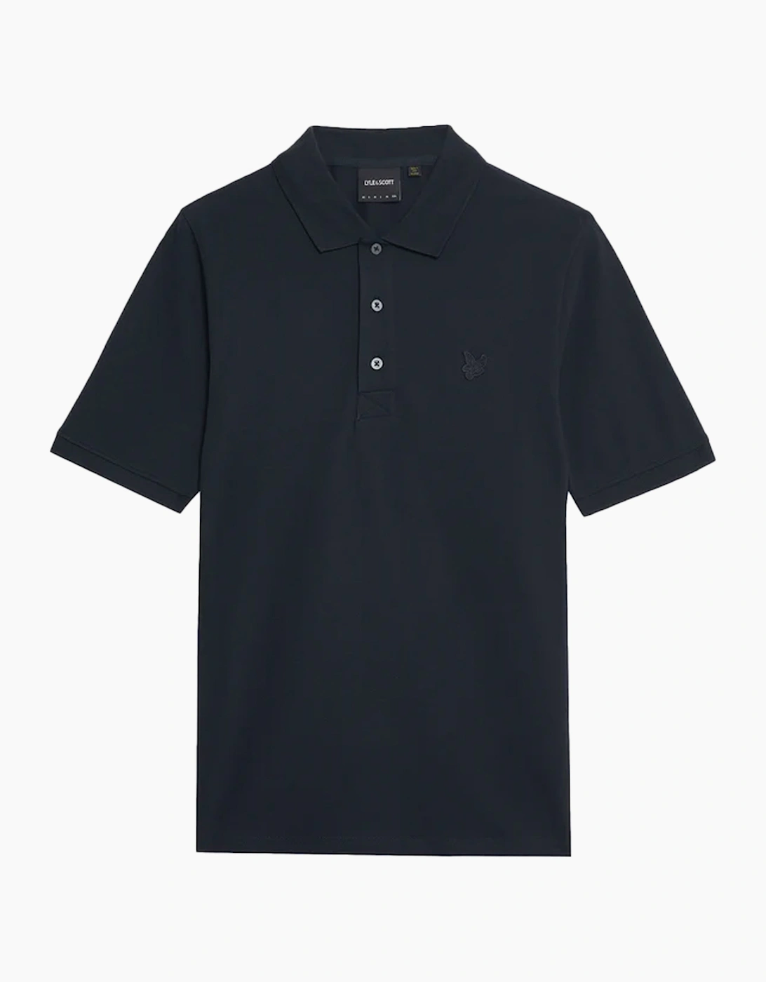 Lyle And Scott Men's Navy Lyle & Scott Superfine Cotton Polo Shirt Dark  42 Xl