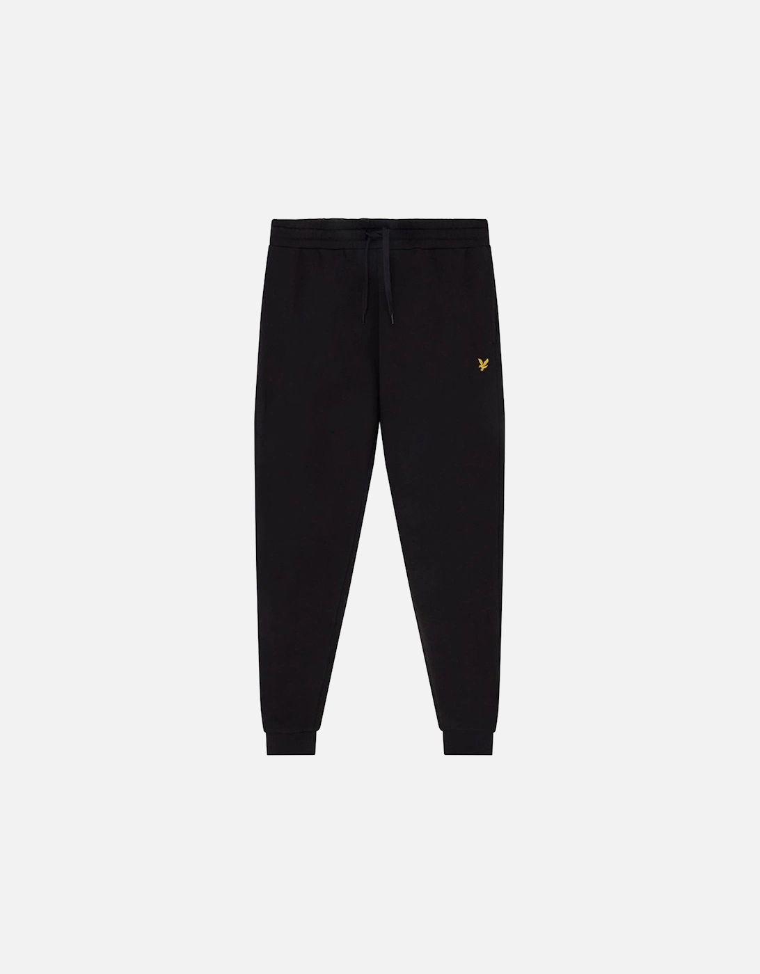 Lyle & Scott Mens Skinny Sweat Pant Jet Black, 2 of 1