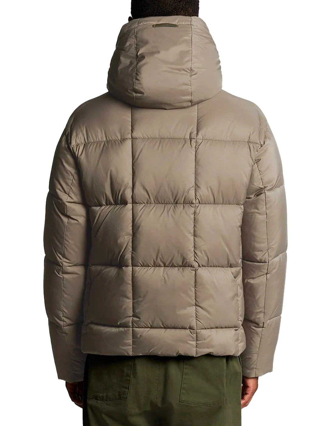 Lyle & Scott Square Cocoon Puffer Jacket Falcon