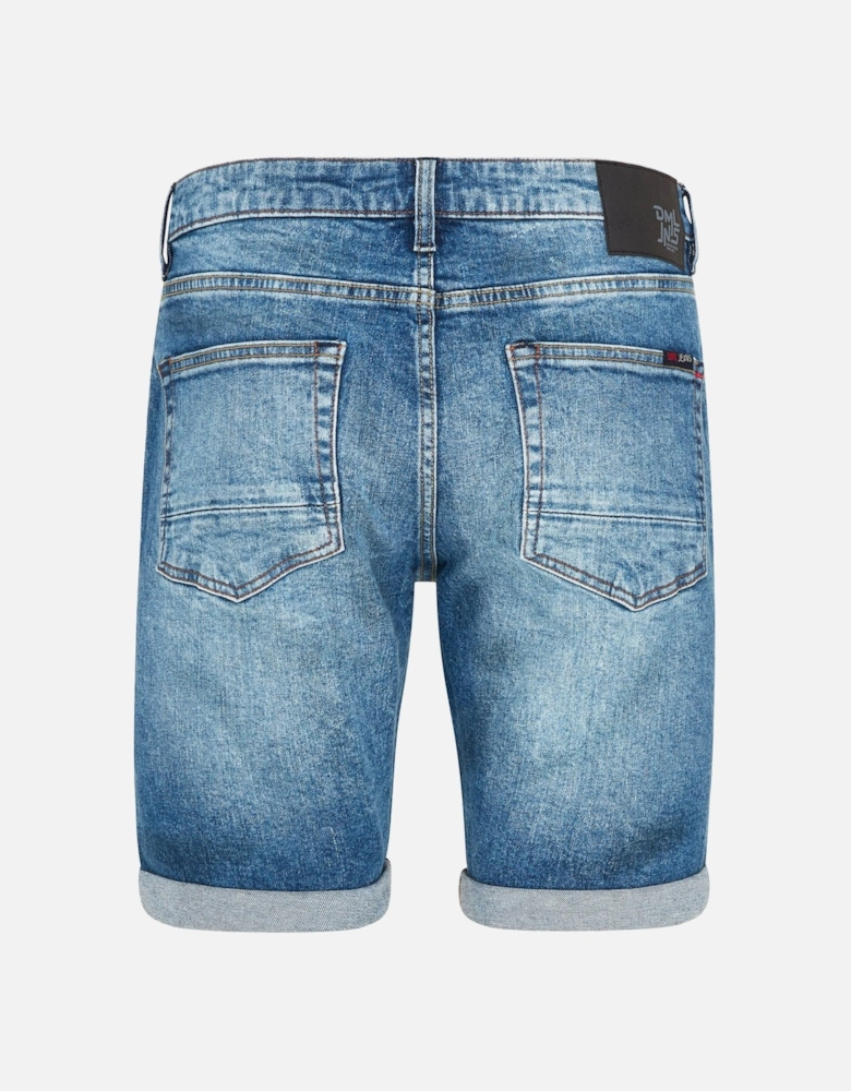 Nirvana Denim Short Mid Wash Mid Wash