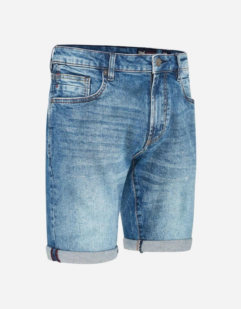 Nirvana Denim Short Mid Wash Mid Wash