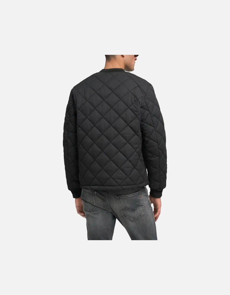 Biker Jacket Light Quilted Black