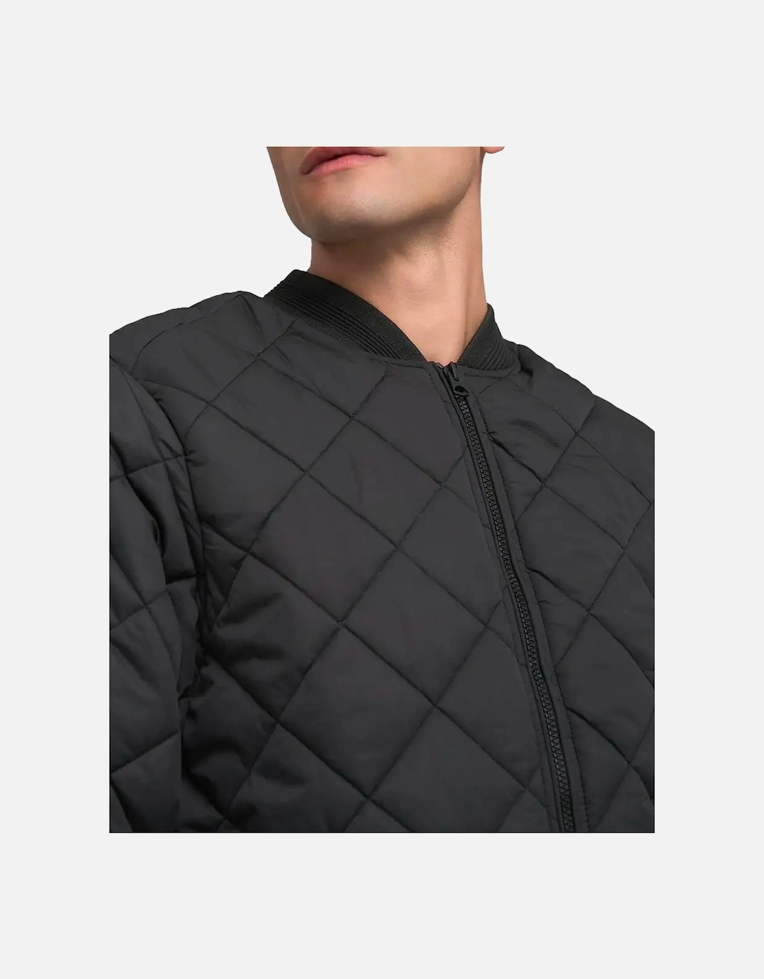 Biker Jacket Light Quilted Black