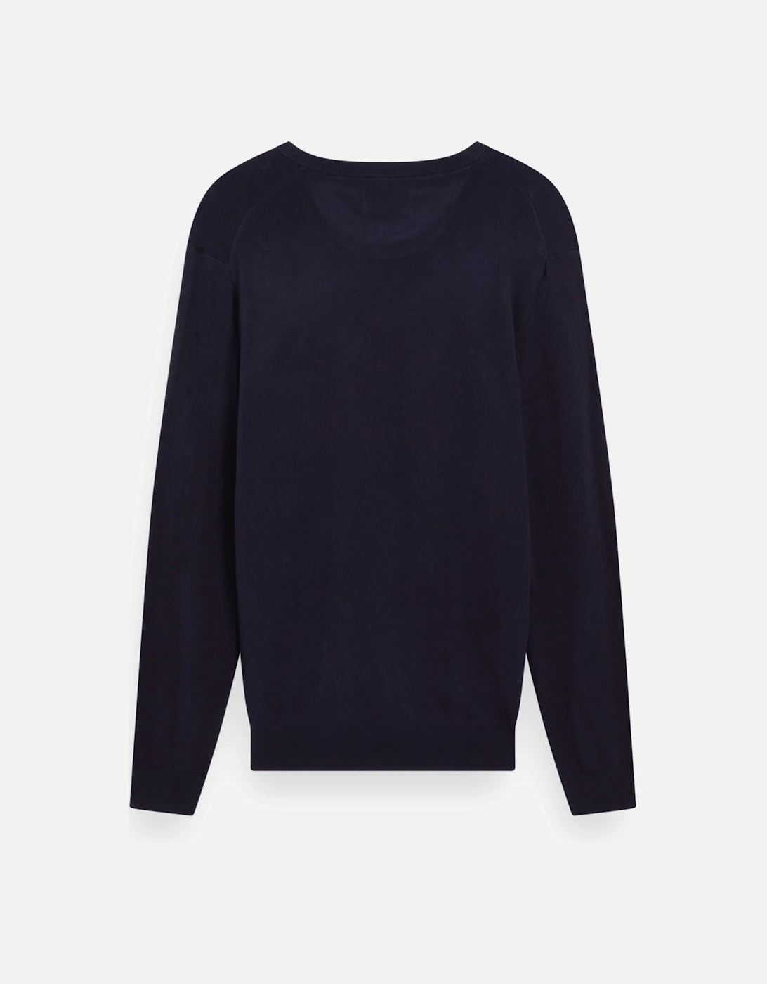 Viscose Pullover Crew Neck Night Blue