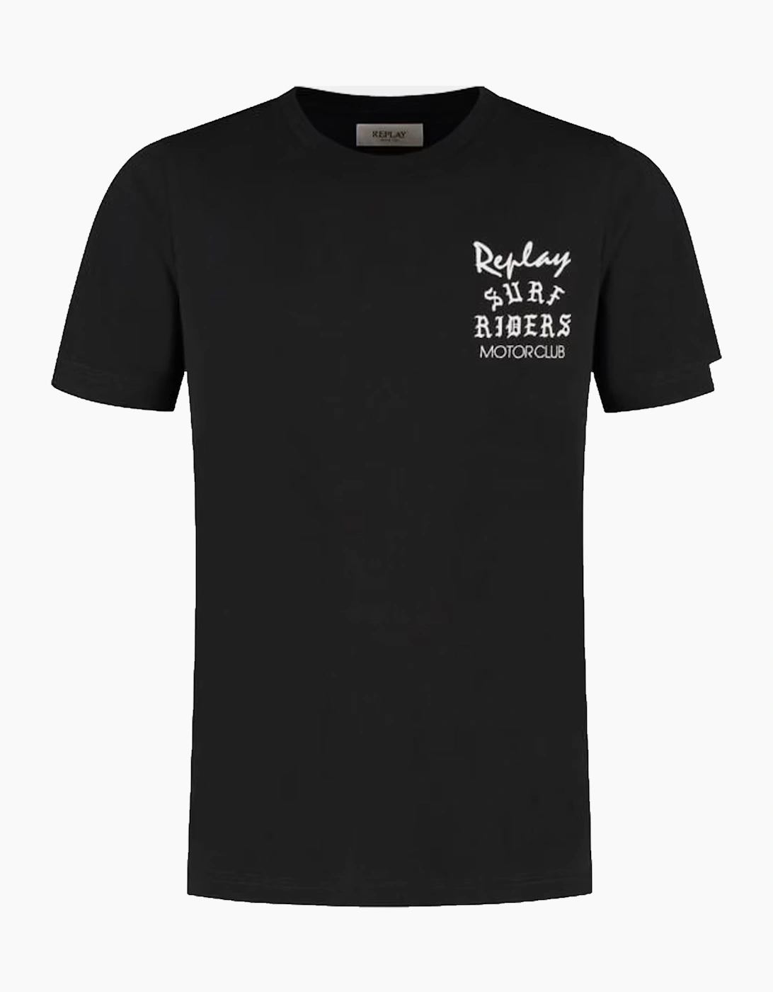 Replay Men's Replay Surf Riders T-Shirt Black