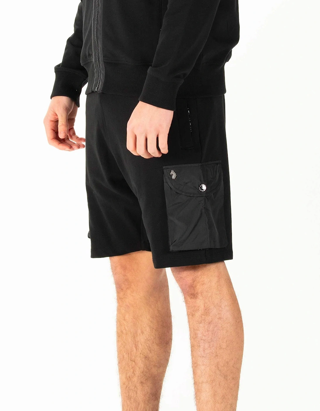 Hayes Contrast Shorts Black