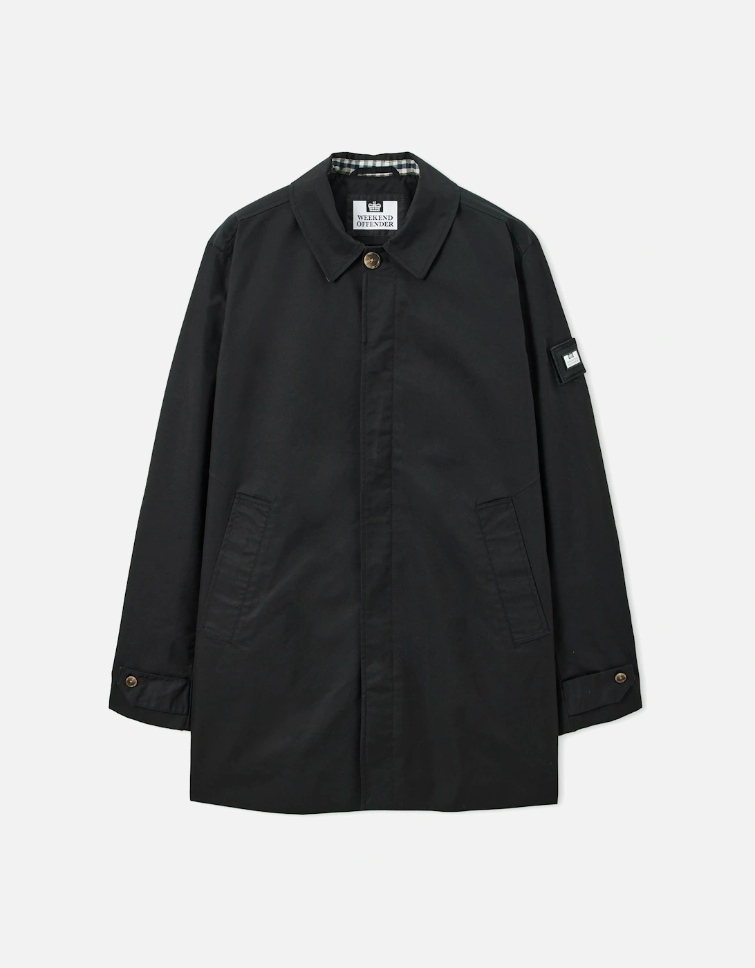 Mac with check details Black, 7 of 6