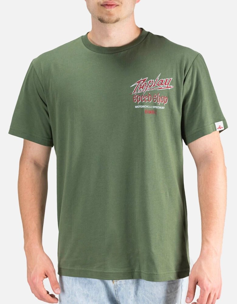 Speedshop T-Shirt Khaki
