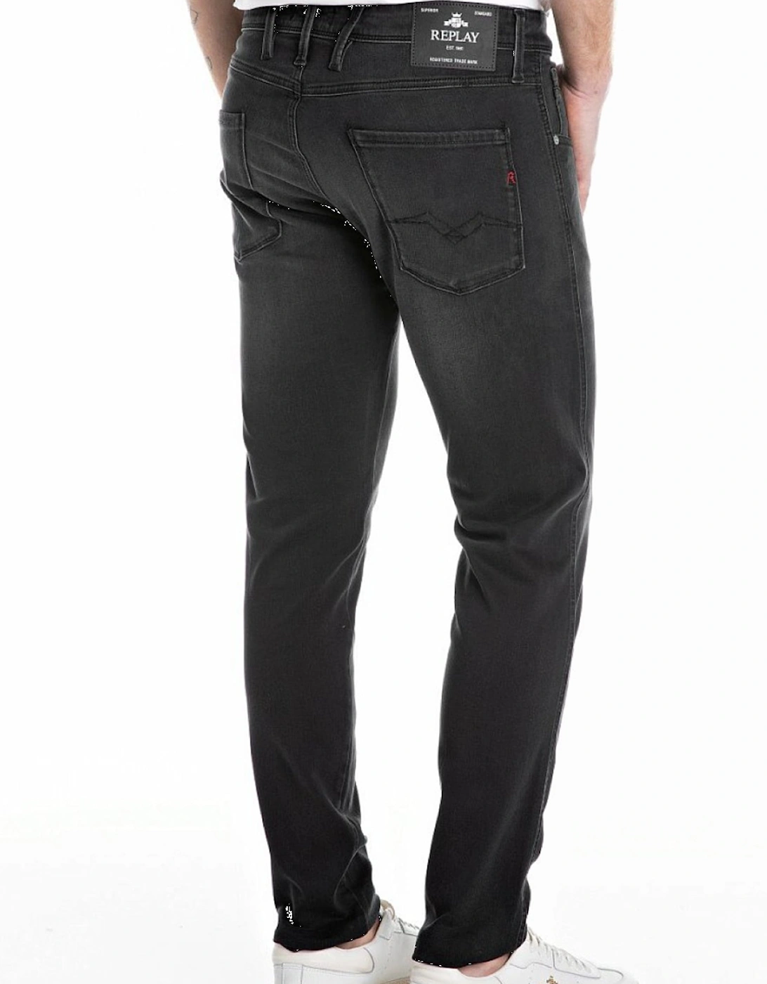 Power Stretch Anbass Slim Jean Black