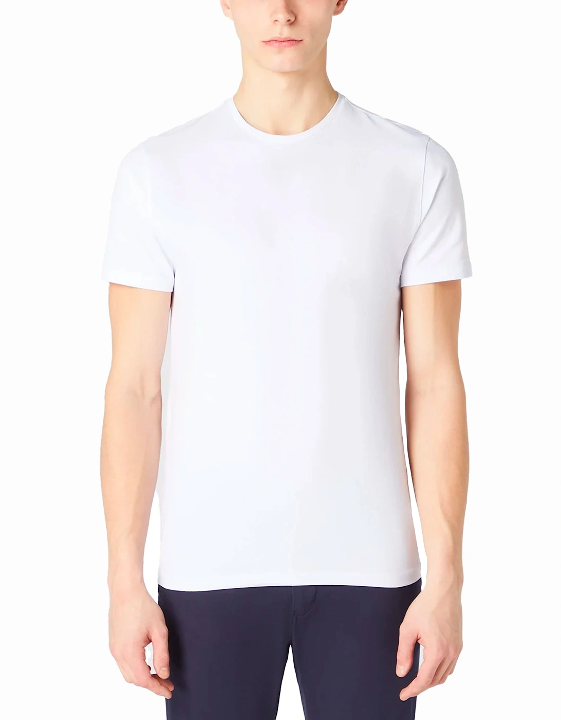 Premium Quality Crew Neck T-Shirt White, 4 of 3