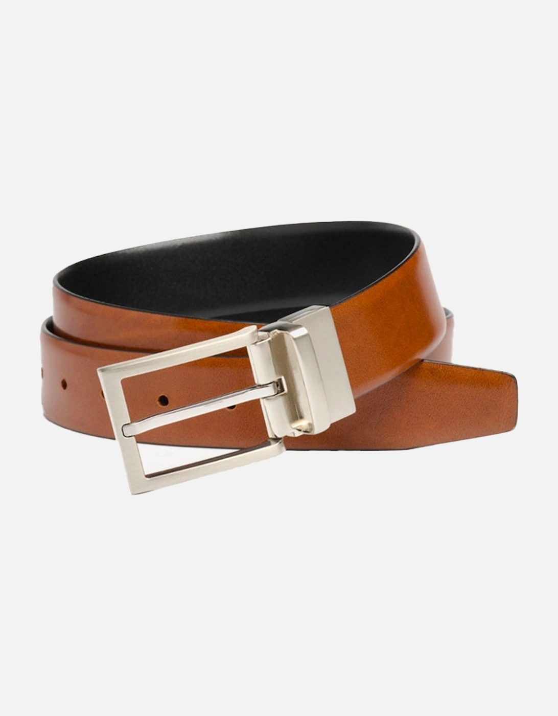 Reversible Full Leather Belt Black/tan Black/tan