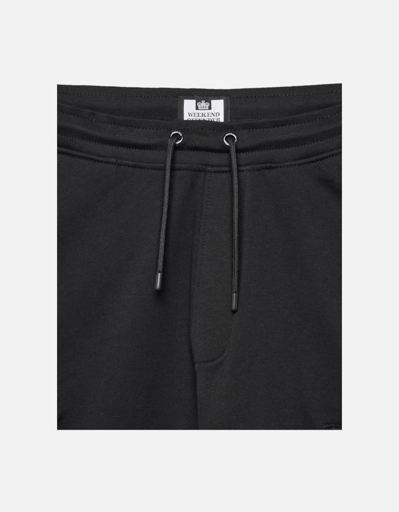 Lippi Jog Pant + Parachute Pocket Black