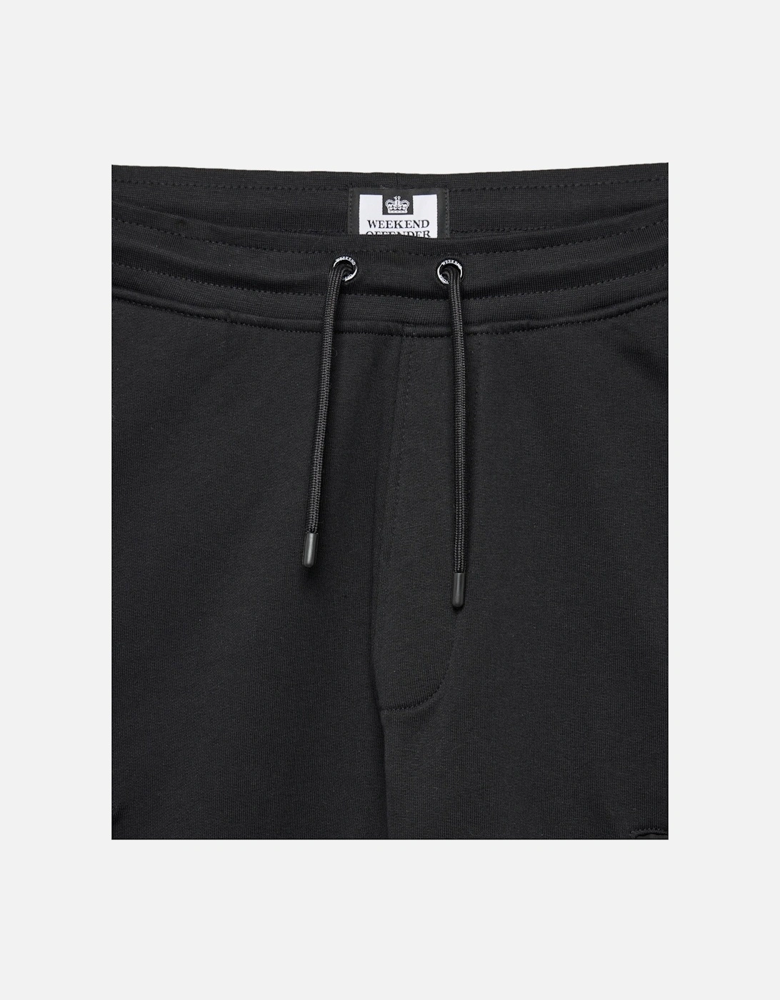 Lippi Jog Pant + Parachute Pocket Black