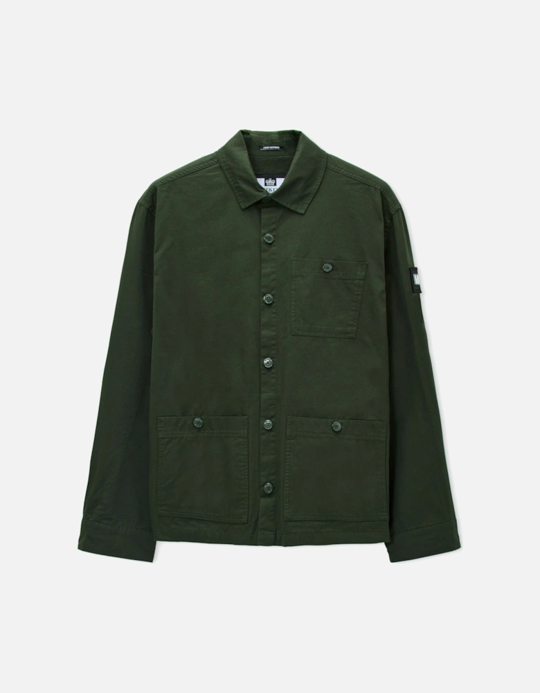 Hynde Baker overshirt Forest
