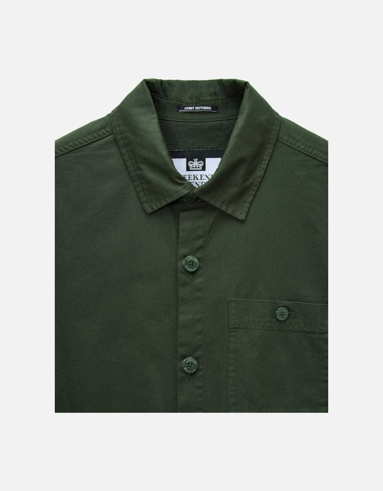 Hynde Baker overshirt Forest