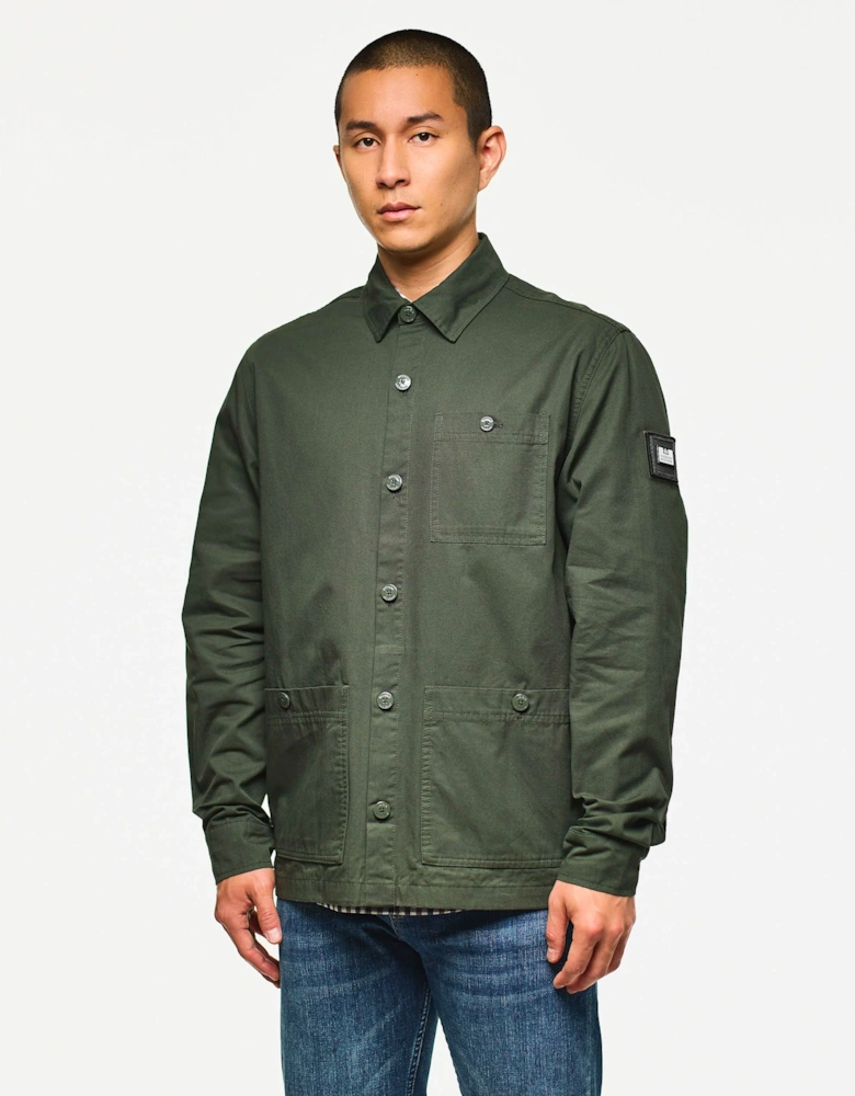 Hynde Baker overshirt Forest