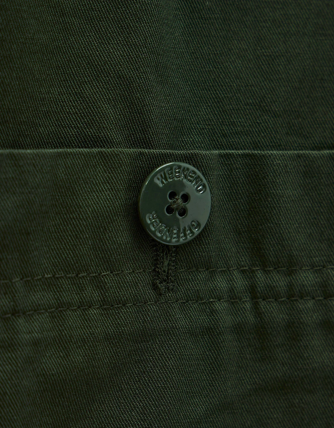 Hynde Baker overshirt Forest