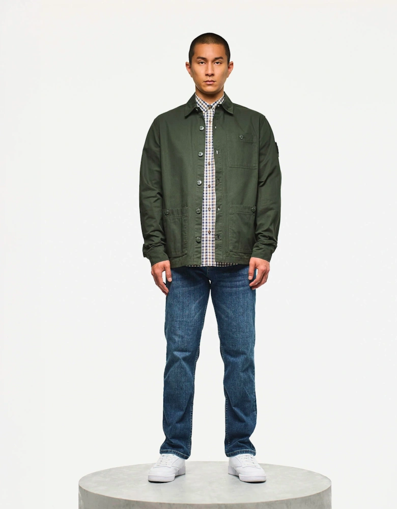 Hynde Baker overshirt Forest