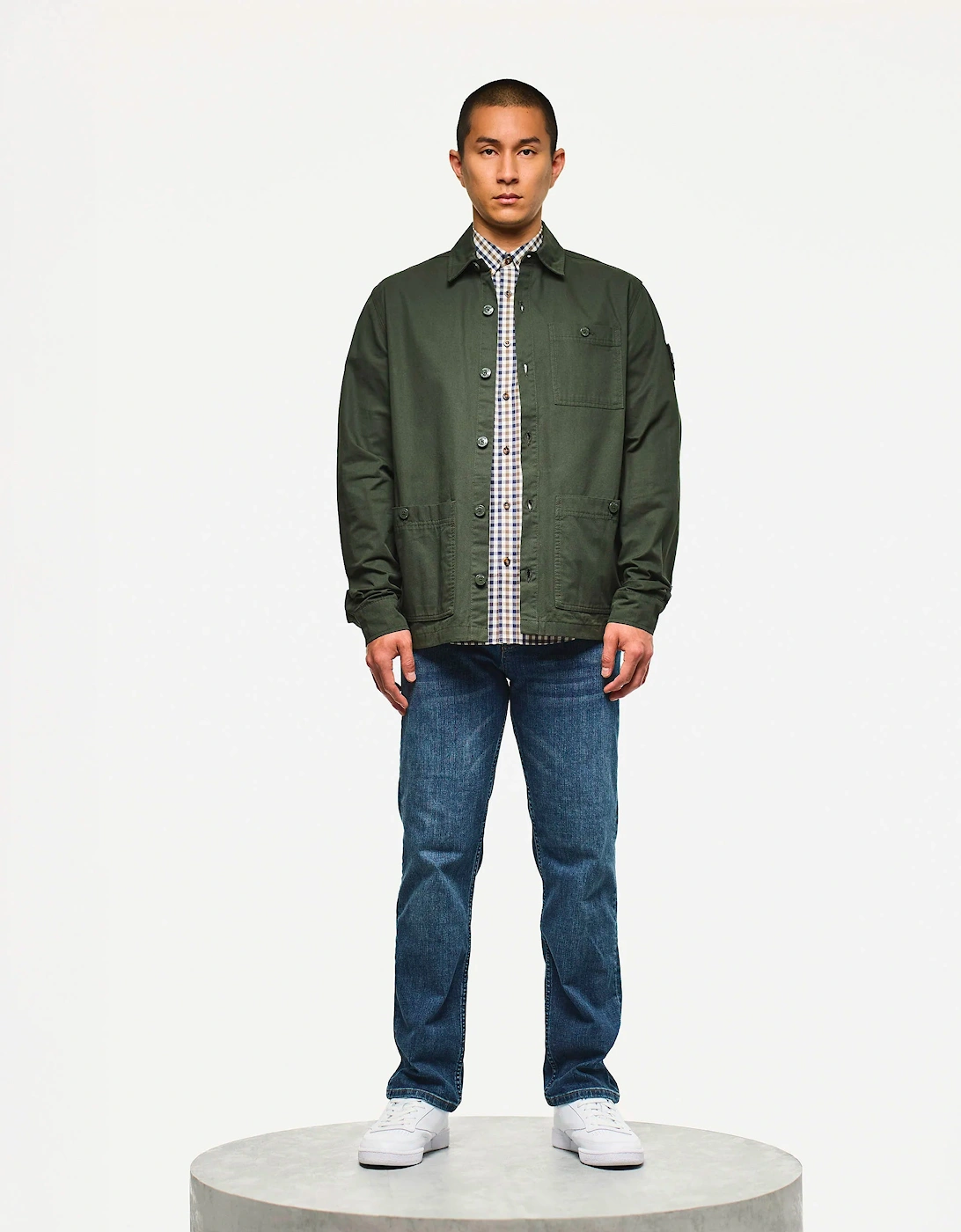 Hynde Baker overshirt Forest